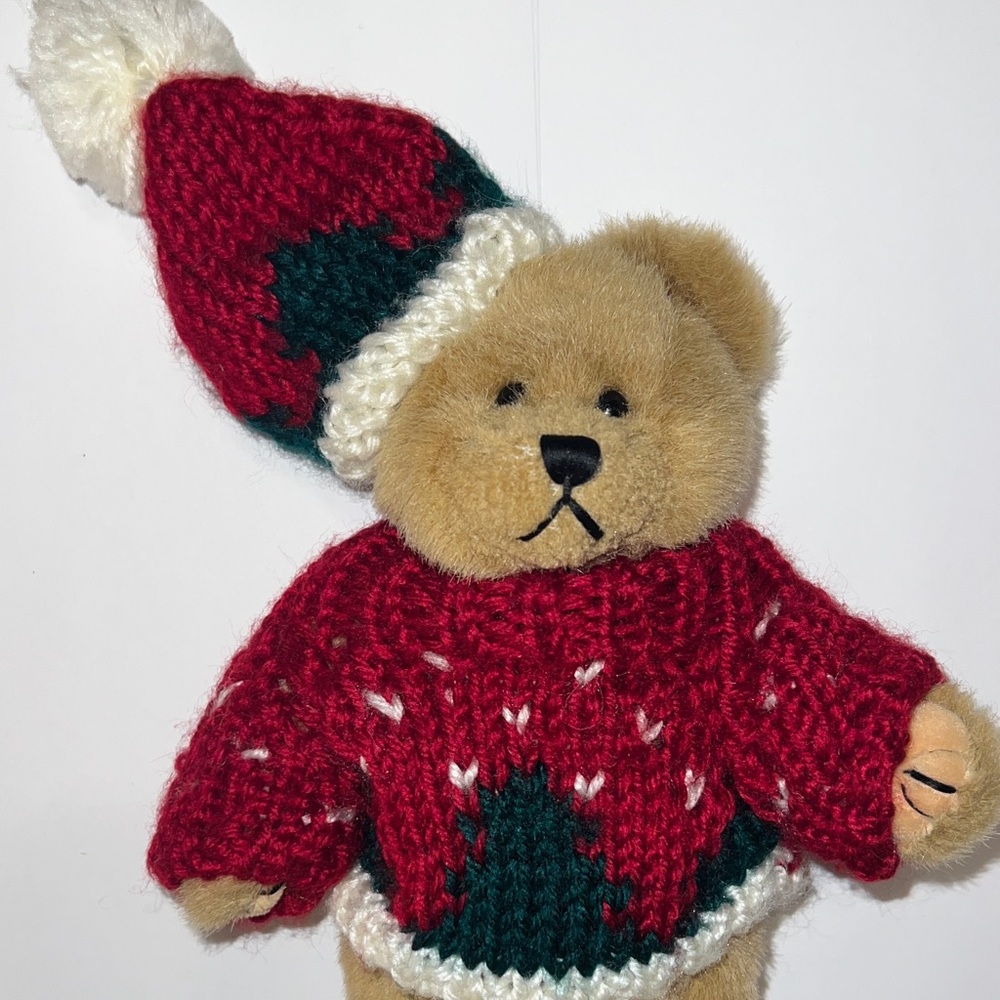 Chrisha Playful Plush Vintage Teddy Bear - Christmas 1996 - Picture 5 of 10
